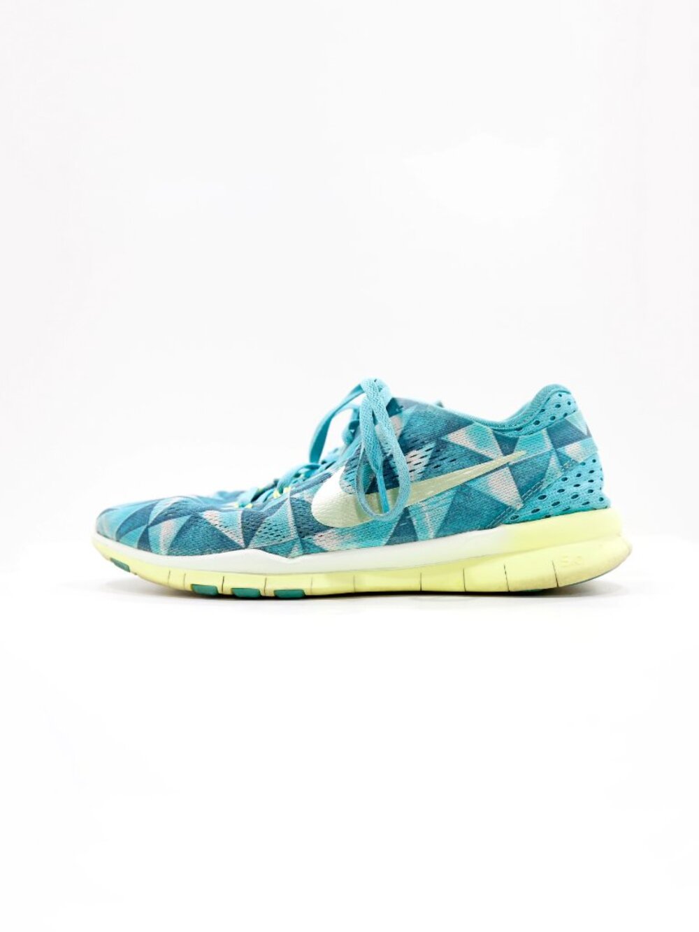Nike Free 5.0 Fit 5 PRT Green Mesh Lightweight Athletic Shoes - Women's 8